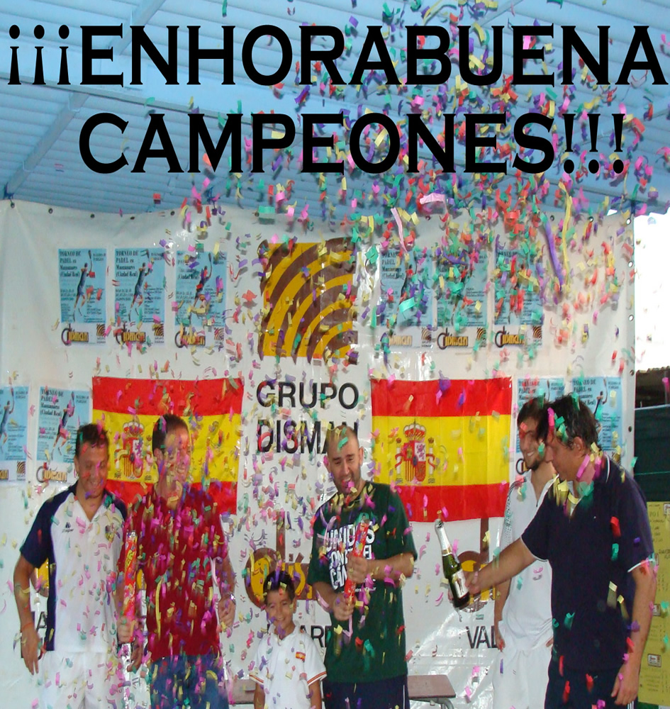 ¡¡¡CAMPEONES!!!